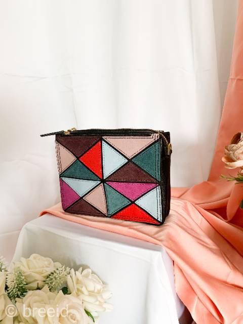 Fossil campbell deals crossbody patchwork