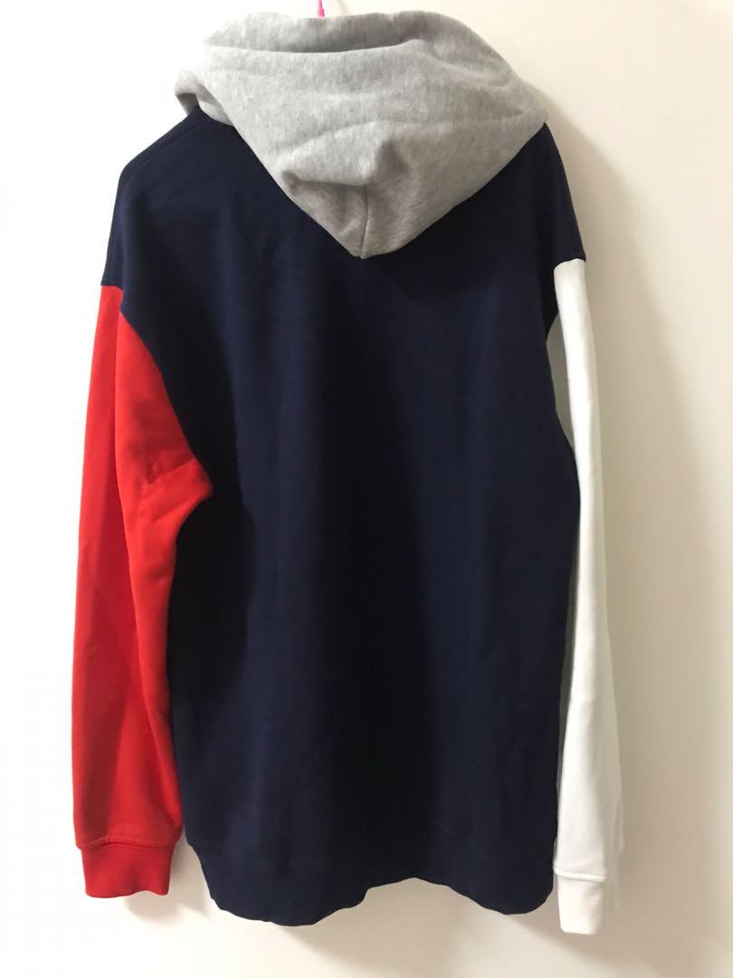 Tommy Jeans color block hoodie Men s Fashion Coats Jackets and