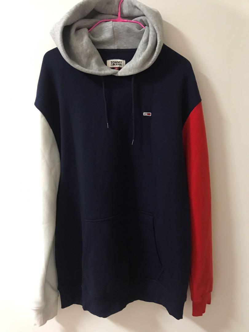 Tommy jeans colorblock hoodie shop