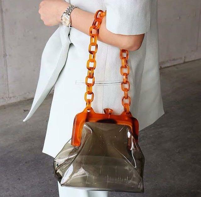 Topshop acrylic bag outlet