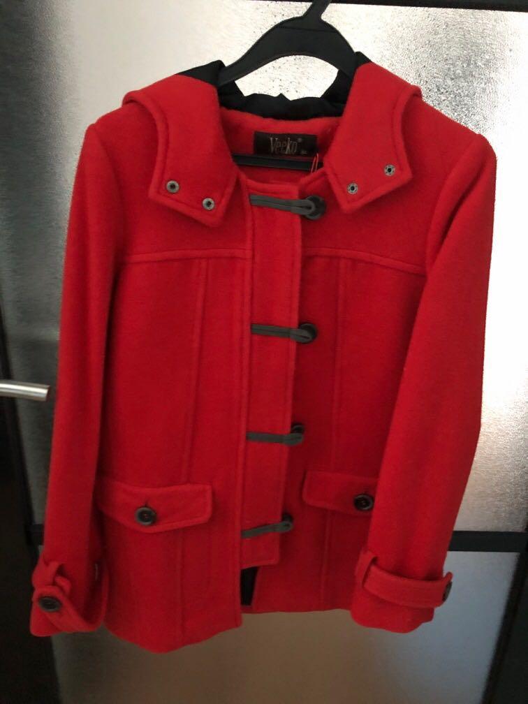 Red sales jacket ladies