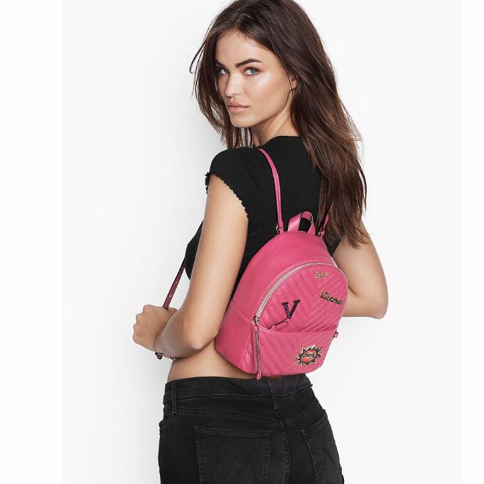 Original Victoria's Secret Hot Pink Mini Backpack, Women's Fashion, Bags &  Wallets, Backpacks on Carousell