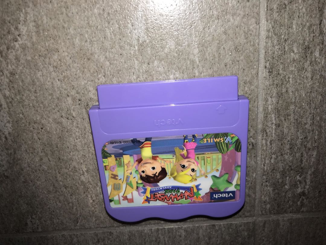 Vtech Vsmile Alphabet park Adventure cartridge, Babies & Kids, Infant ...