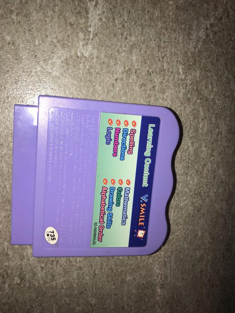 Vtech Vsmile Ratatouille Disney Pixar cartridge, Video Gaming, Video ...