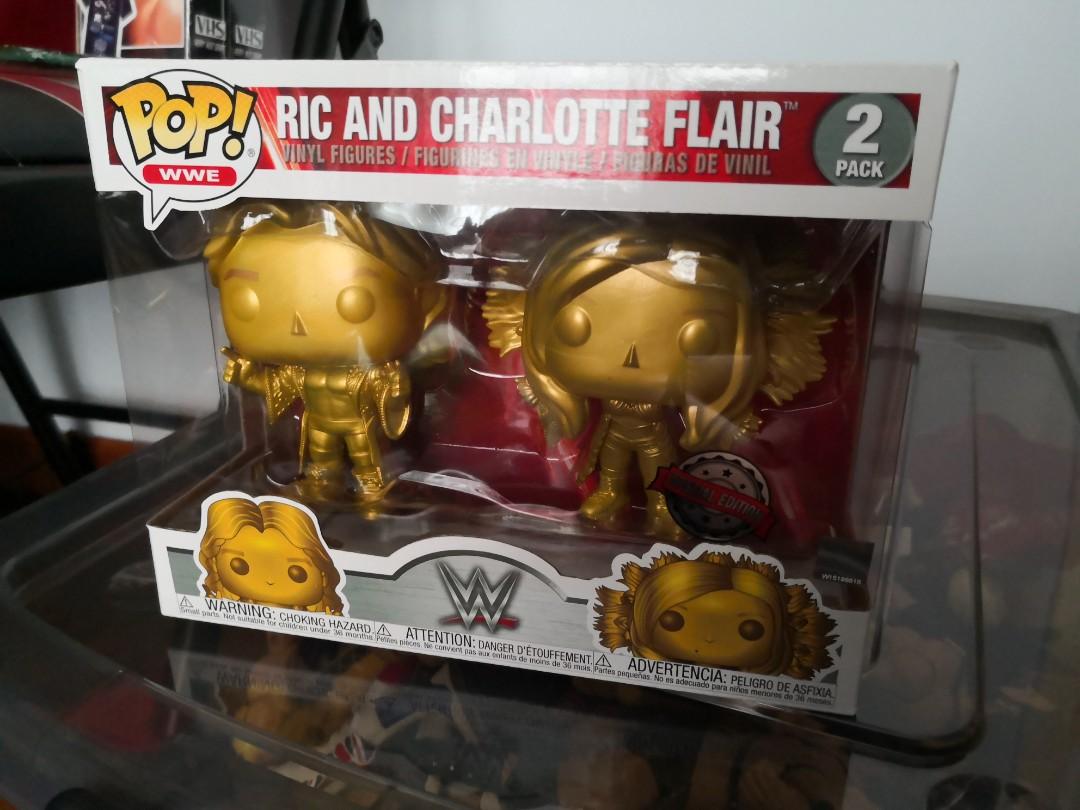 ric and charlotte flair funko pop