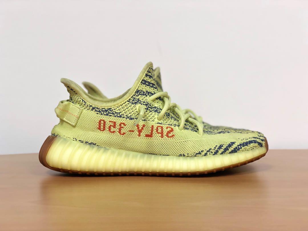 Adidas yeezy boost 35 hotsell v2 semi frozen yellow restock