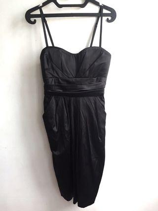 Little Black Dress Satin 