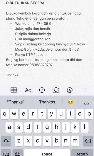 Cari Lowongan Pekerjaan Full Time Terlengkap Terbaru Carousell Indonesia