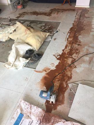 Emergency Repair of pop up tiles