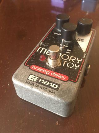 EHX Memory Toy Delay pedal