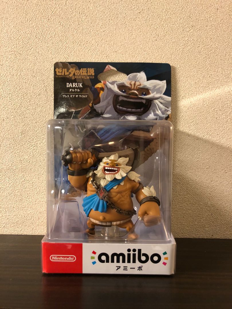 Action Figure Zelda Breath Of The Wild, Daruk Amiibo Limited Edition