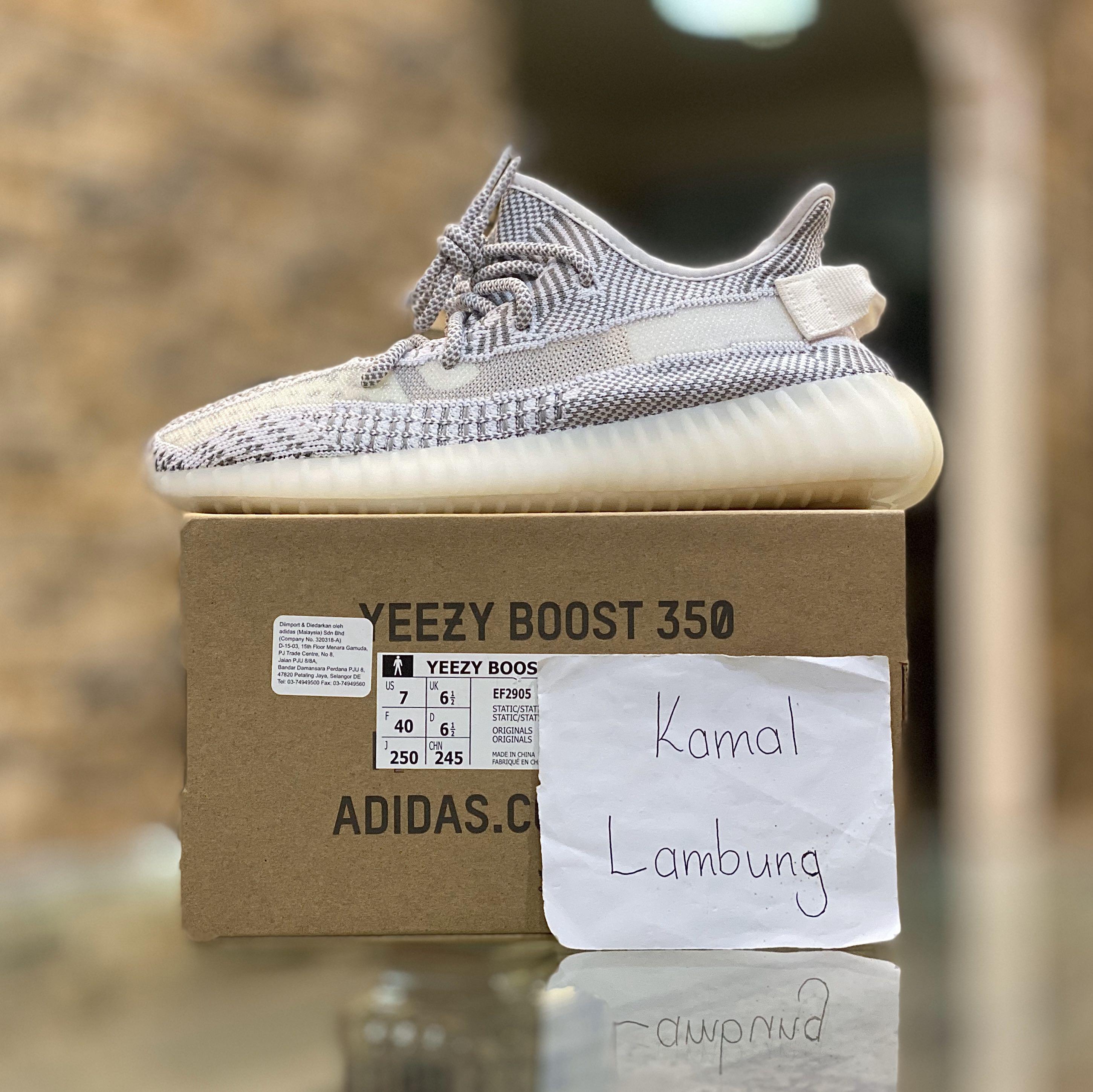 Adidas yeezy boost 350 v2 antlia black white static non