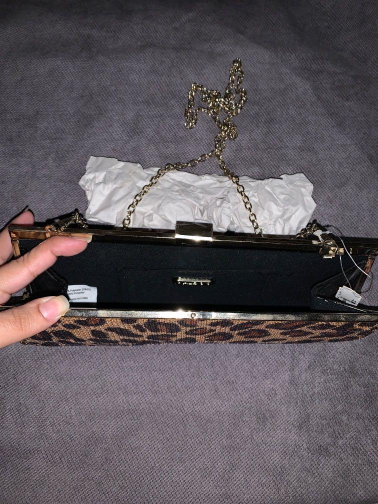 Aldo leopard clutch online