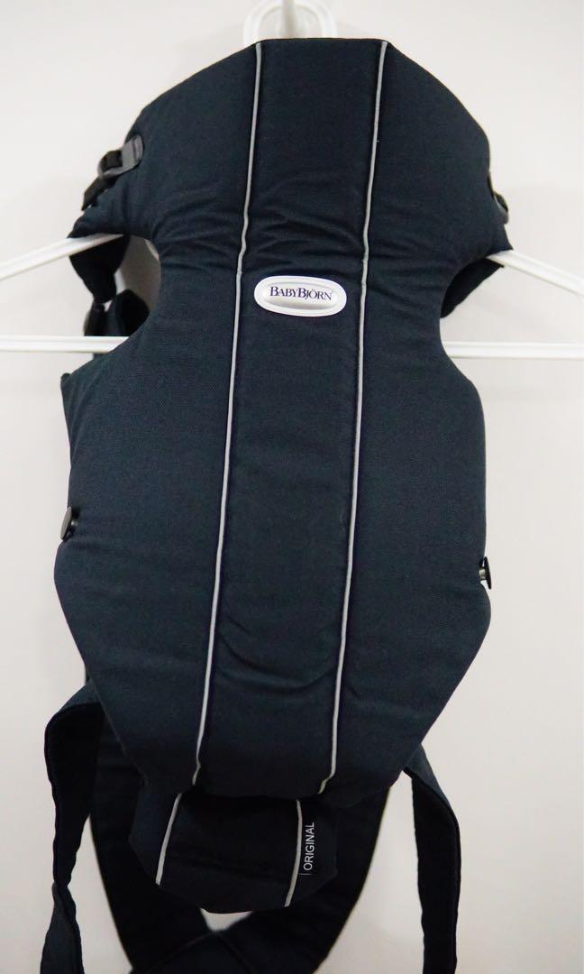 BABYBJORN Baby Carrier Original Black Cotton Babies Kids