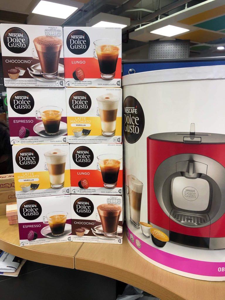 BRAND NEW Nescafe Dolce Gusto Oblo Machine, TV & Home Appliances ...