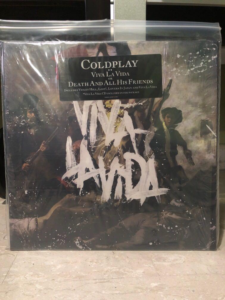 COLDPLAY - VIVA LA VIDA OR DEATH AND ALL HIS FRIENDS VINYL LP, Hobbies &  Toys, Music & Media, Vinyls on Carousell