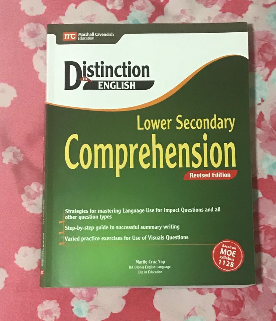 Distinction In English - Lower Sec Comprehension (Revised Edition ...