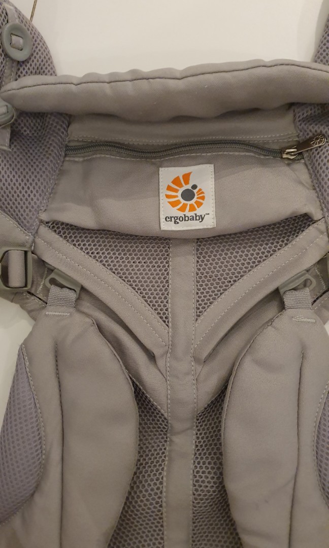 Ergo Baby Omni 360 cool mesh Carrier grey, Babies & Kids, Going Out