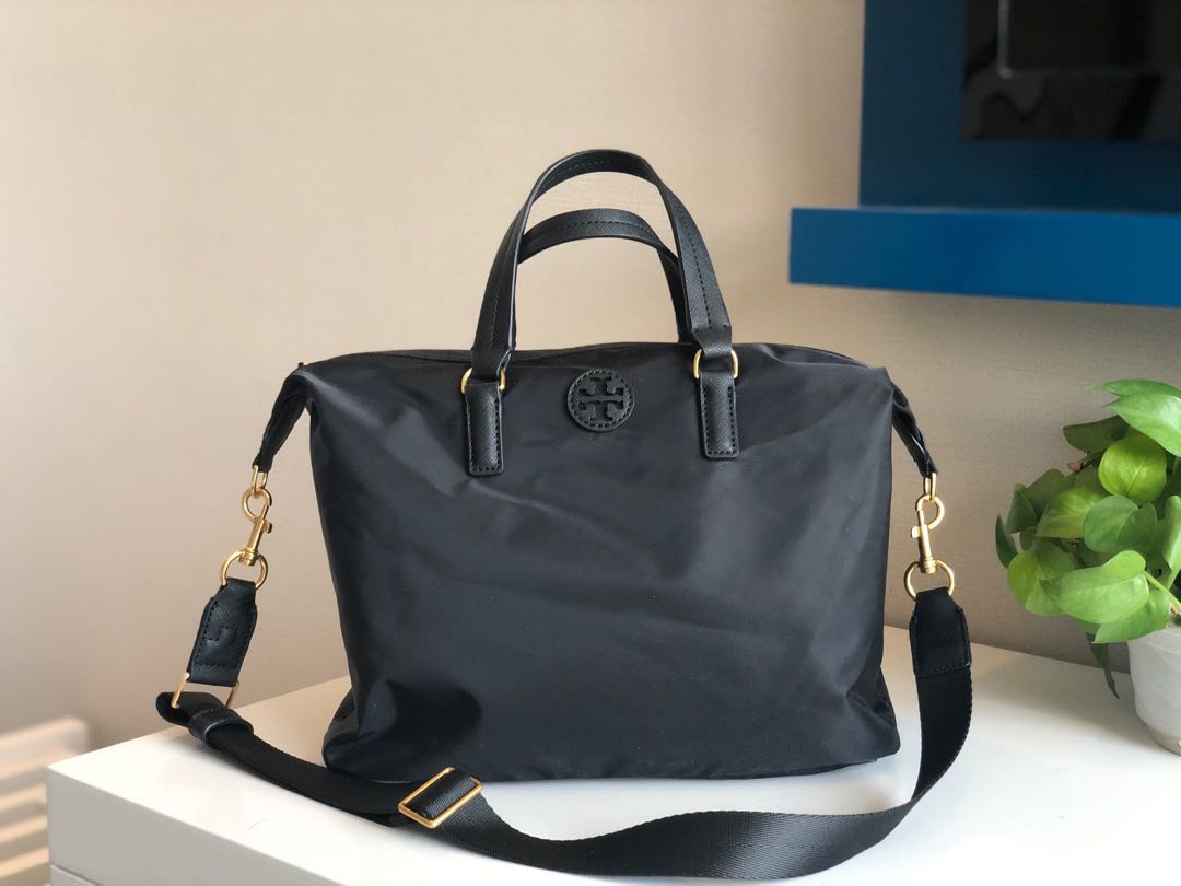 tory burch nylon satchel