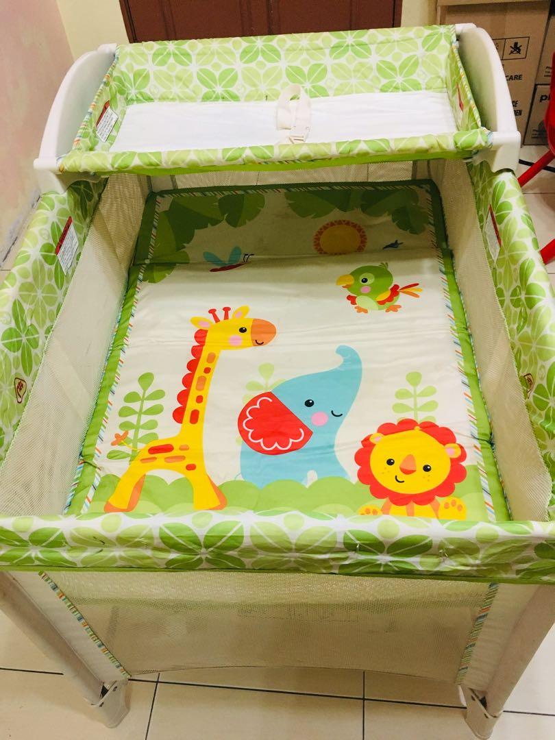 FISHER PRICE TRAVEL BABY COT, Babies & Kids, Baby Nursery & Kids