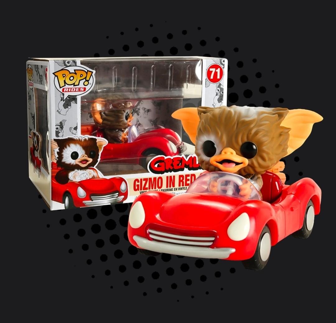 gizmo in red car funko