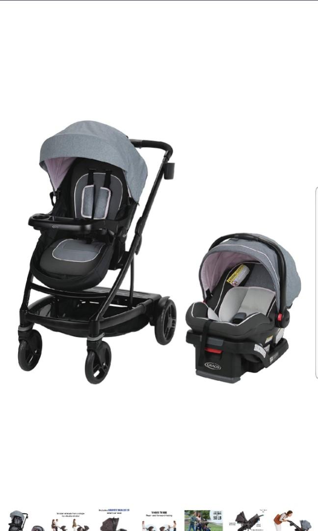 double stroller jogger with car seat