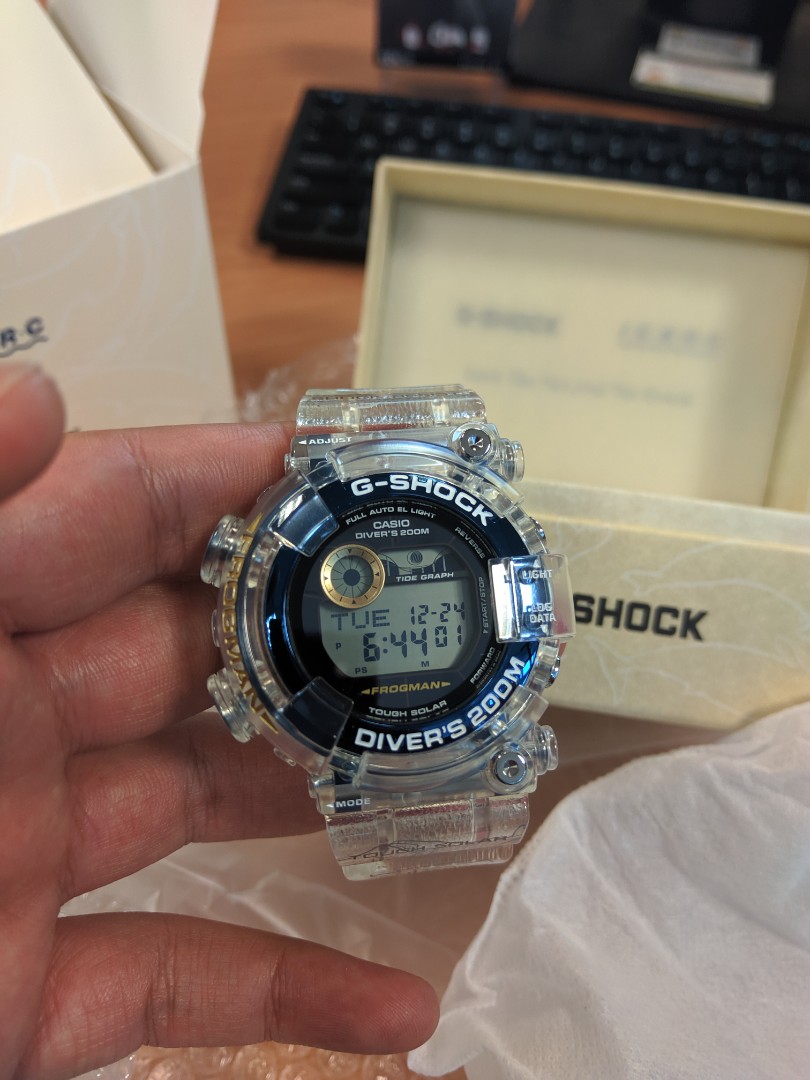 ICERC G shock Frogman Limited Love The Sea and The Earth 25th