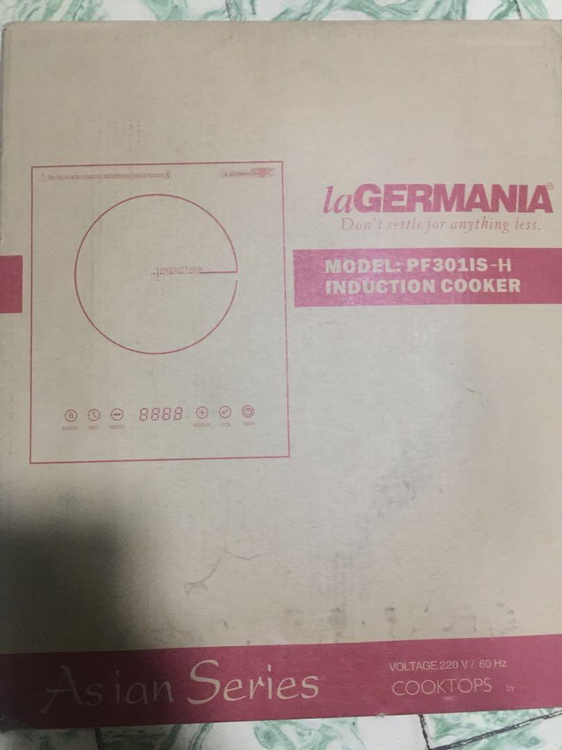 La Germania Induction Cooker, Furniture & Home Living, Kitchenware & Tableware, Cookware
