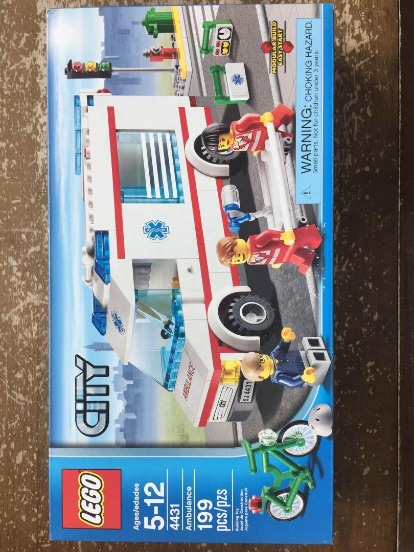 Lego City Ambulance 4431 Hobbies Toys Toys Games on Carousell