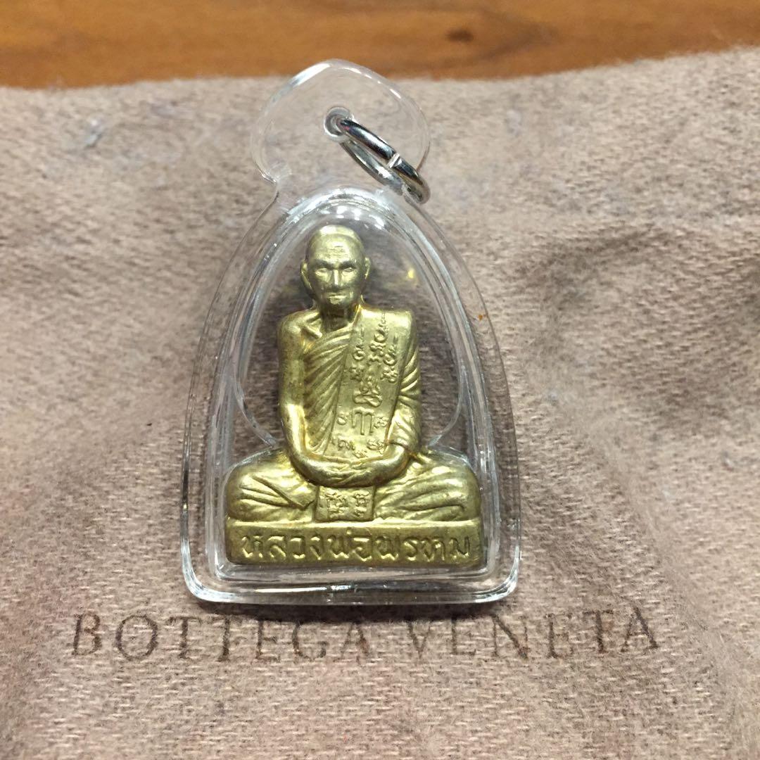 Lp Phrom Wat Chong Kae Pim Kao Kuang Roop Lor Nur Thong Lueng With Karmakan Stamp On The Side Be2535 Karmakan Batch Rare Vintage Collectibles Religious Items On Carousell