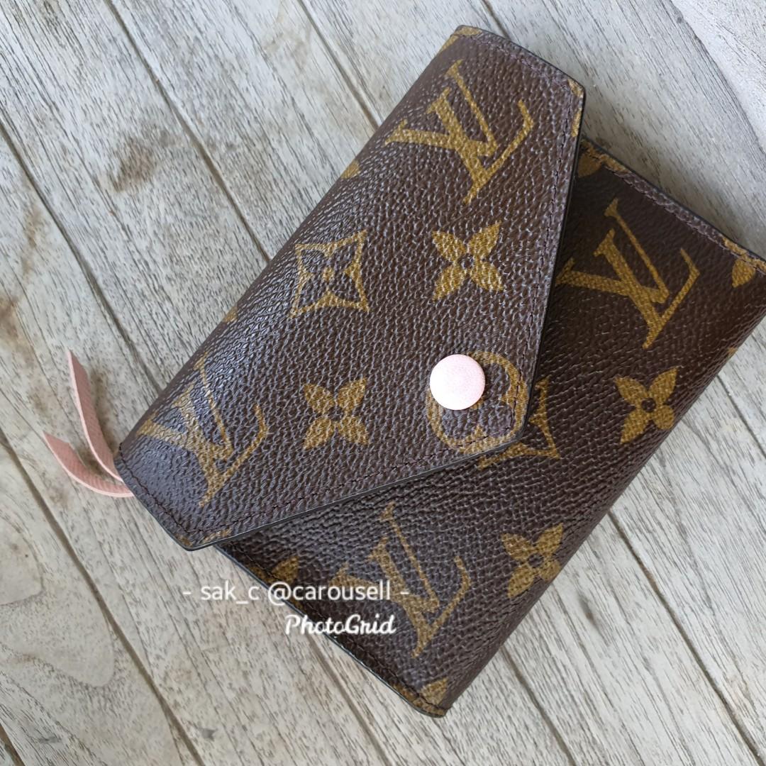 LV Victorine Wallet (Brown), Luxury, Bags & Wallets on Carousell