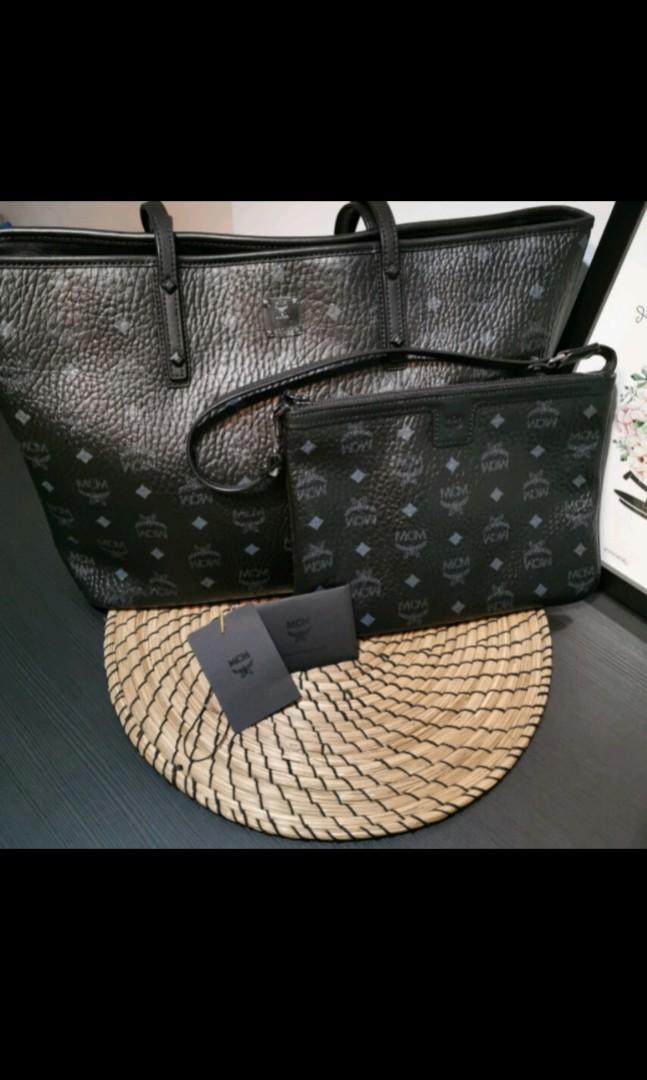 Mcm anya hotsell tote black