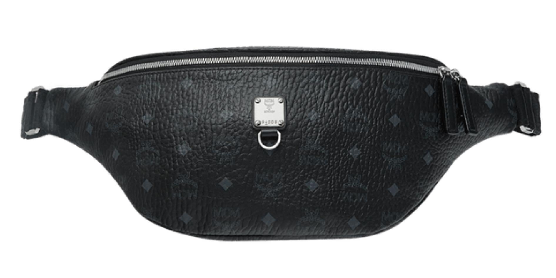 MCM Fursten Maxi MN VI Belt Bag in Black xld – Oneness Boutique