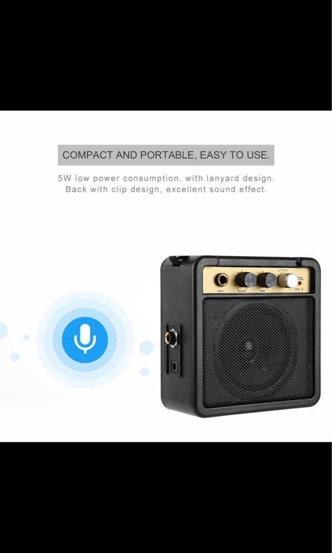 Mini Amplifier for Guitars, Electronics, Audio on Carousell