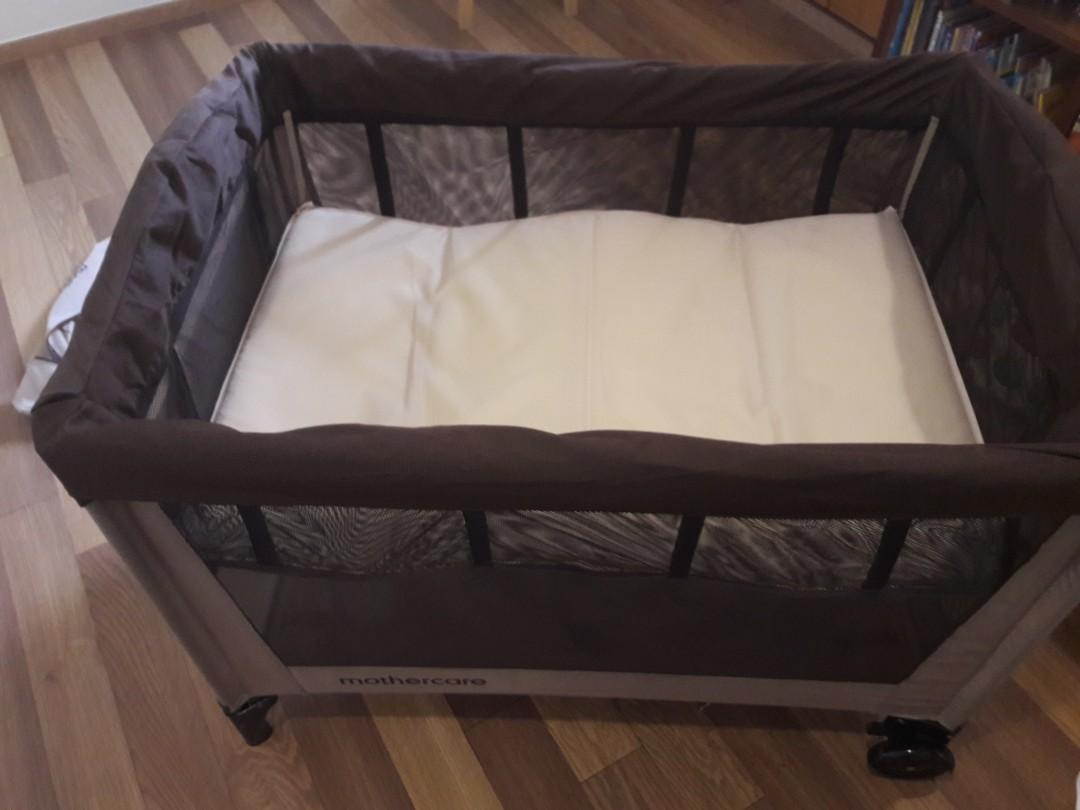 Mothercare travel cot with changing table, Babies & Kids, Baby Nursery
