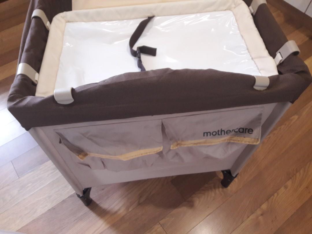 Mothercare travel cot with changing table, Babies & Kids, Baby Nursery
