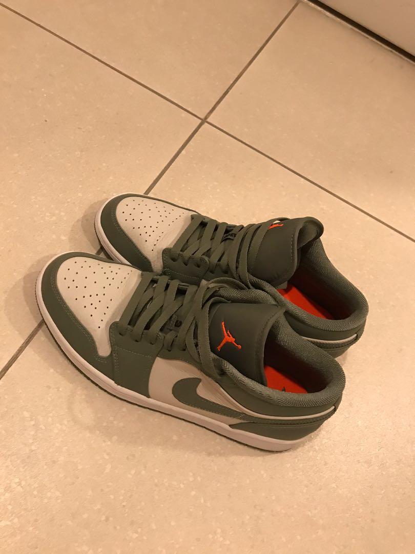 Air jordan 1 discount low military green