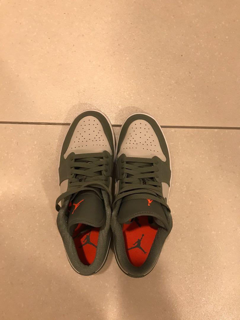 Nike Air Jordan 1 Low Military Green