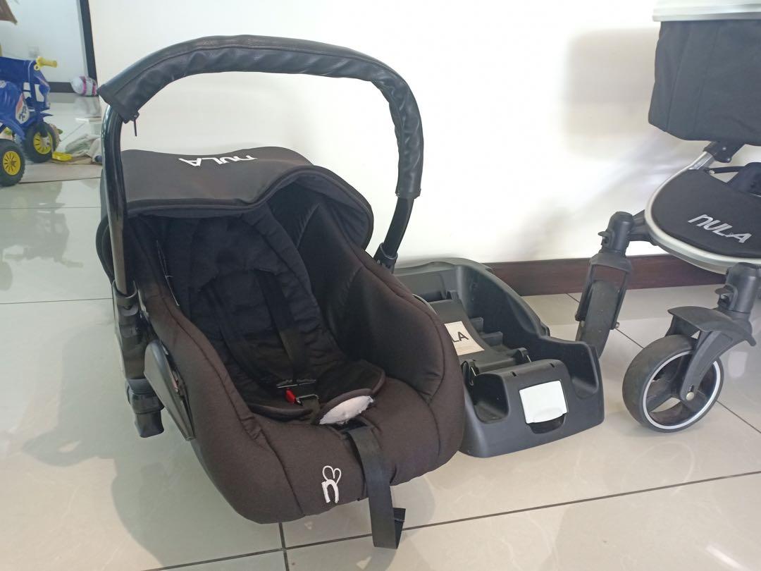 Nulabug 3in1 travel system bassinet carseat stroller carrycot