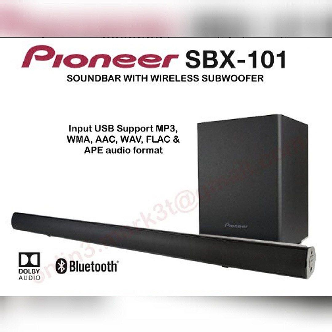 Pioneer SBX-101 Soundbar with Wireless 