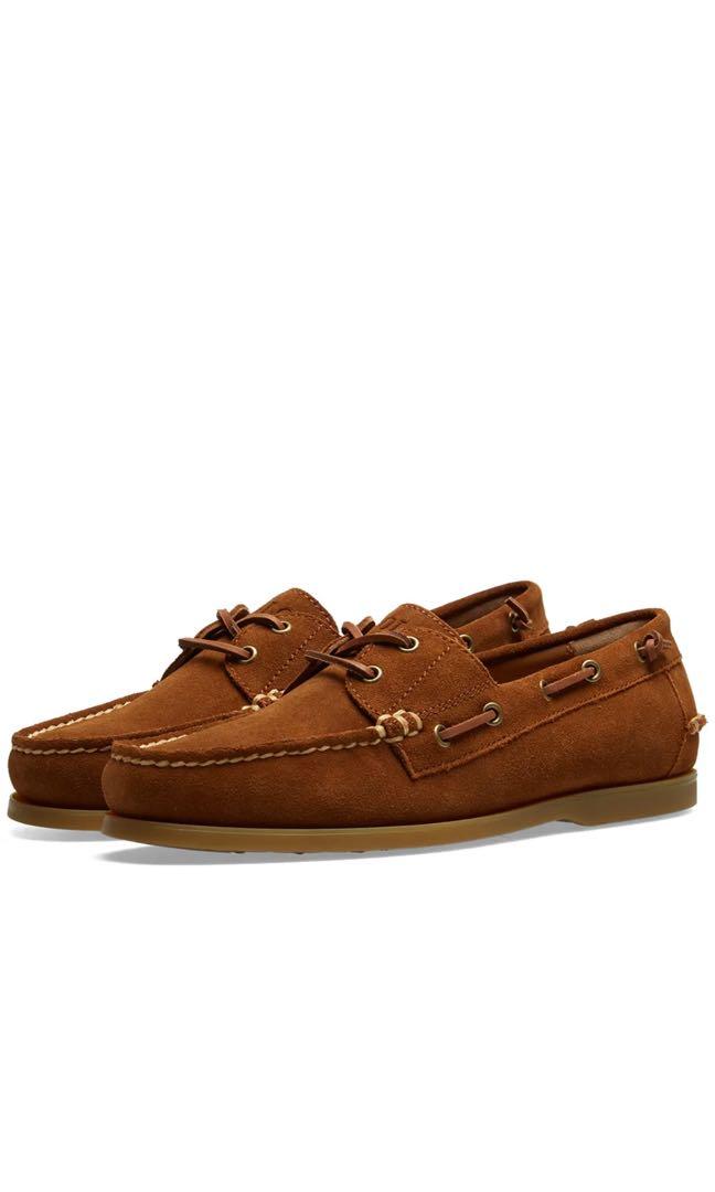 Ralph lauren online suede boat shoes