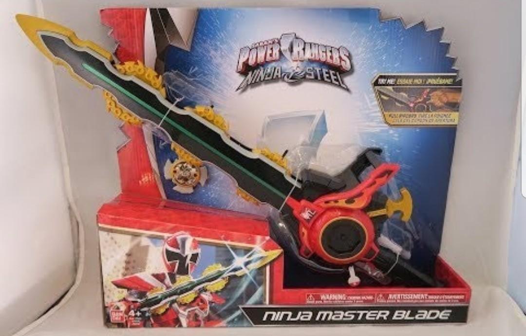 Power Rangers Super Ninja Steel Power Up Ninja Master Blade