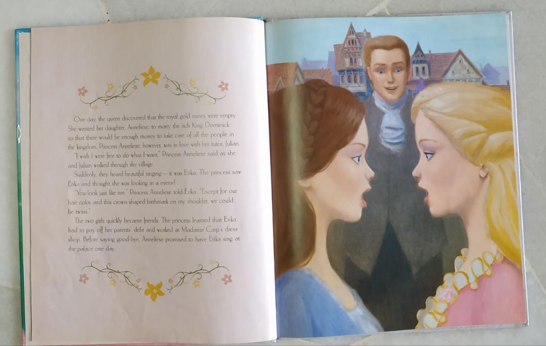 Barbie princess and the pauper book sales