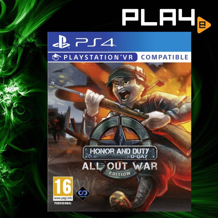 Honor and duty all out war shop edition