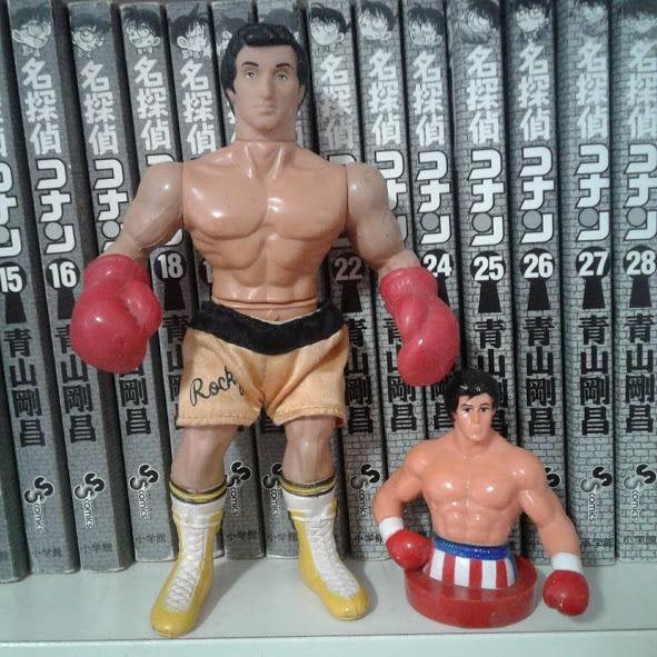 Rocky Balboa action figure toy model Sylvester Stallone video game figurine