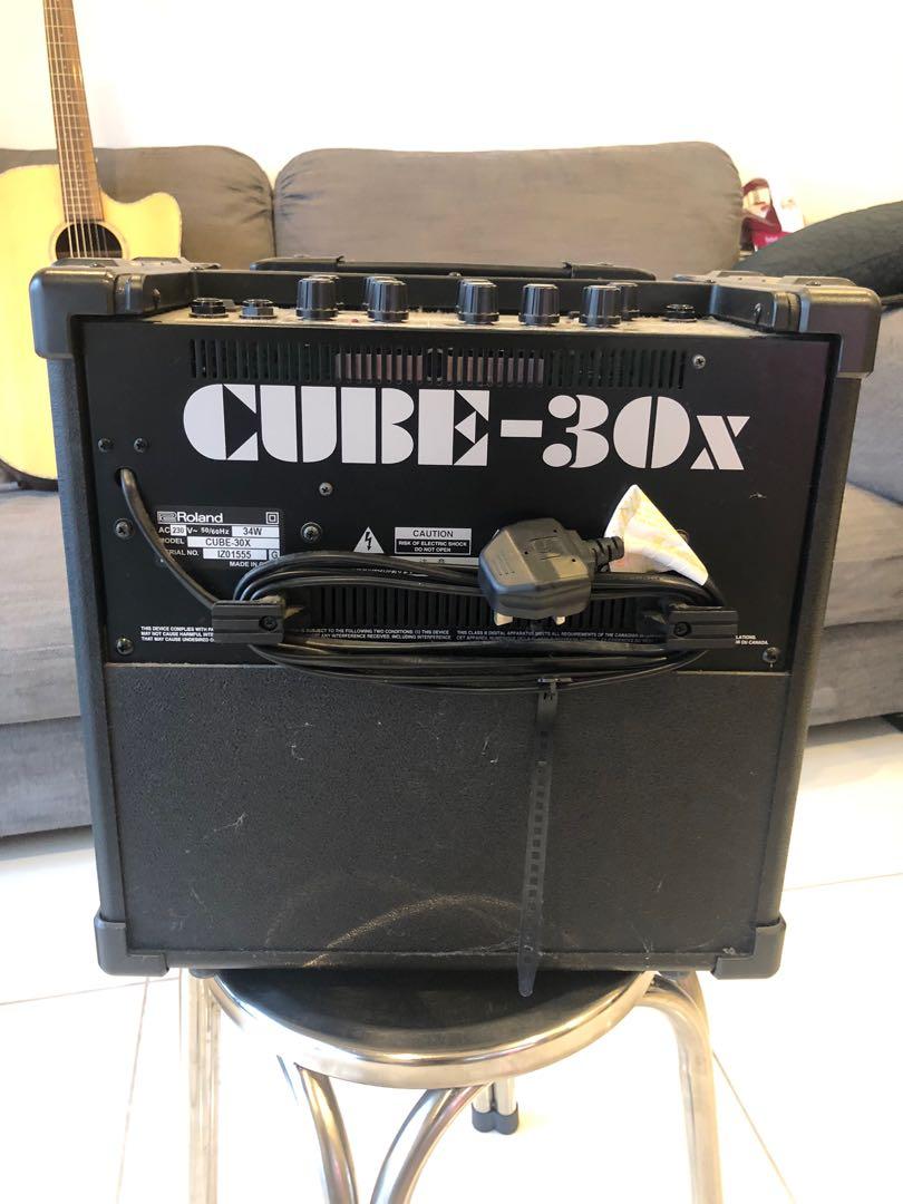 Roland Cube 30x Solid State Amplifier, Hobbies & Toys, Music & Media