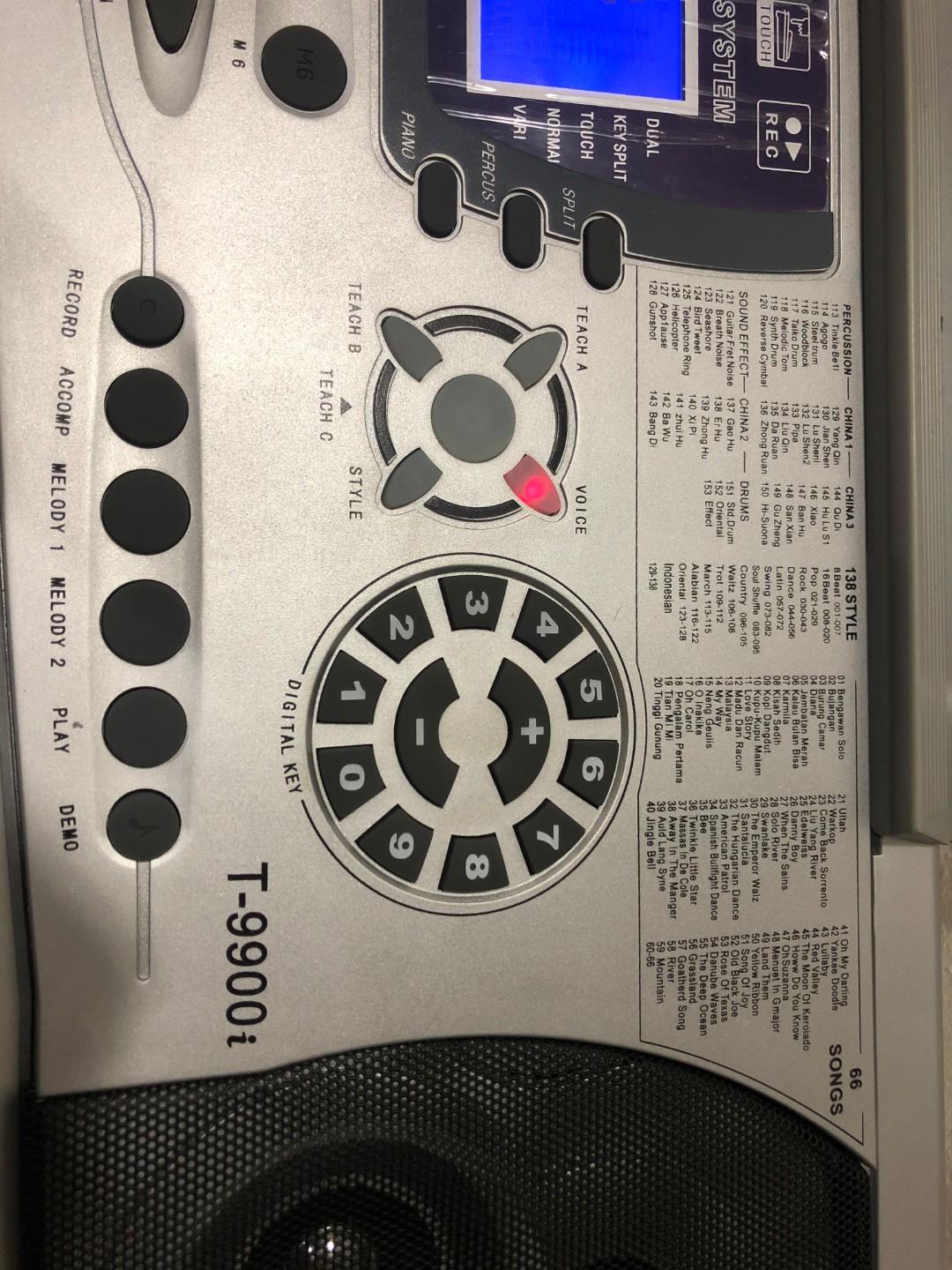 Techno 61 Key Digital Electronic Piano Keyboard + Keyboard Bag