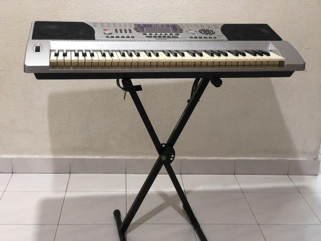 Techno 61 Key Digital Electronic Piano Keyboard + Keyboard Bag