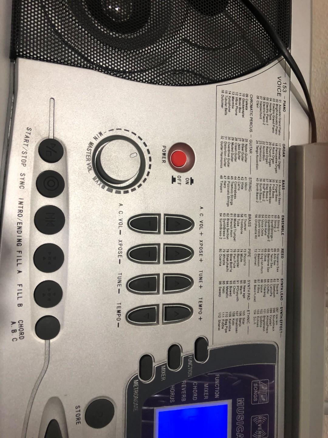 Techno 61 Key Digital Electronic Piano Keyboard + Keyboard Bag