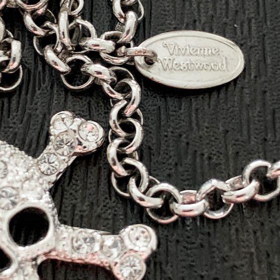 Vivienne westwood skull online and crossbones necklace